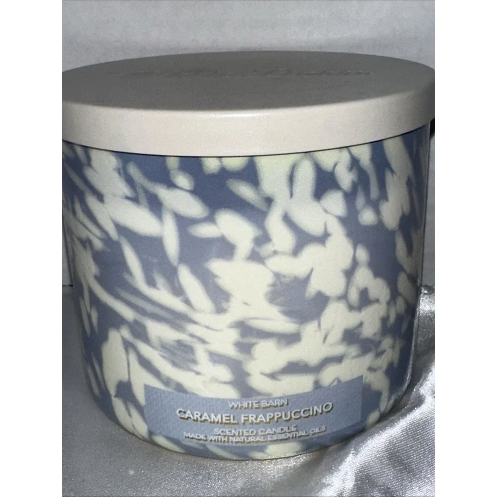 White Barn Caramel Frappuccino 3 Wick Scented Candle 14.5 oz Bath & Body Works